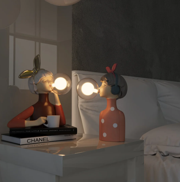 Kreativa Tuggummibubblor Lampa