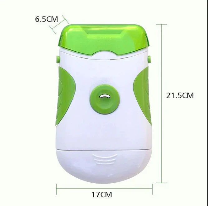 Elektrisk nagelklippare och fil