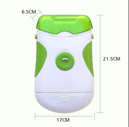 Elektrisk nagelklippare och fil