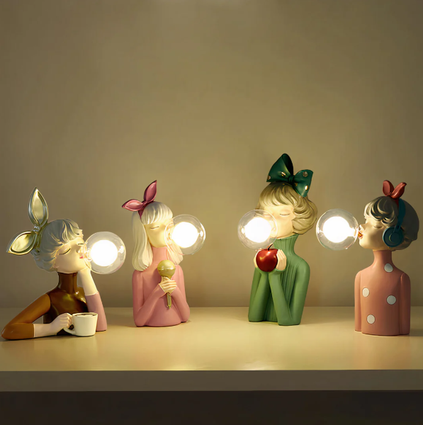Kreativa Tuggummibubblor Lampa