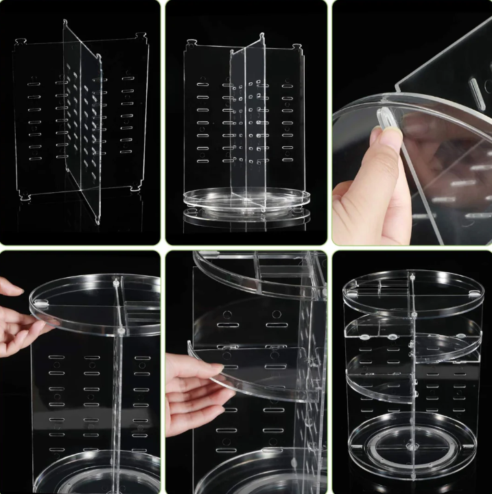 360° Rotating Make-up Storage Organizer