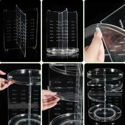 360° Rotating Make-up Storage Organizer