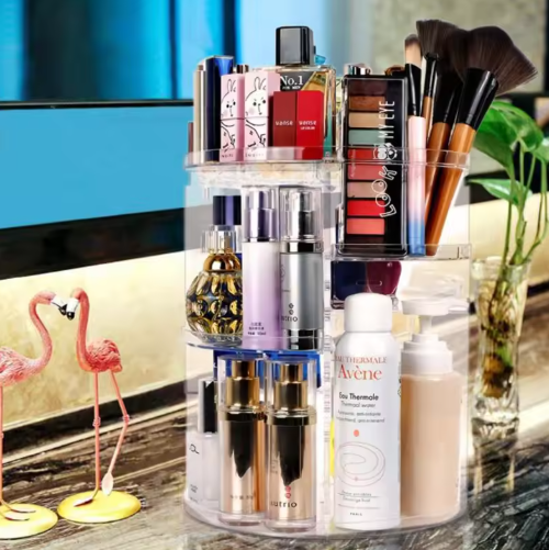 360° Rotating Make-up Storage Organizer