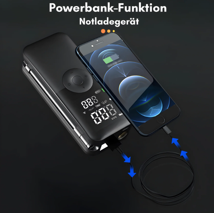 Transportabel Mini Luftpump