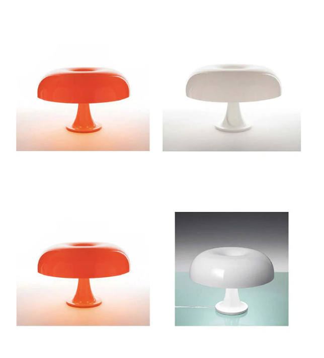 Modern Designer LED Mushroom Table Lamp – Minimalistic for Bedroom &amp; Living Room