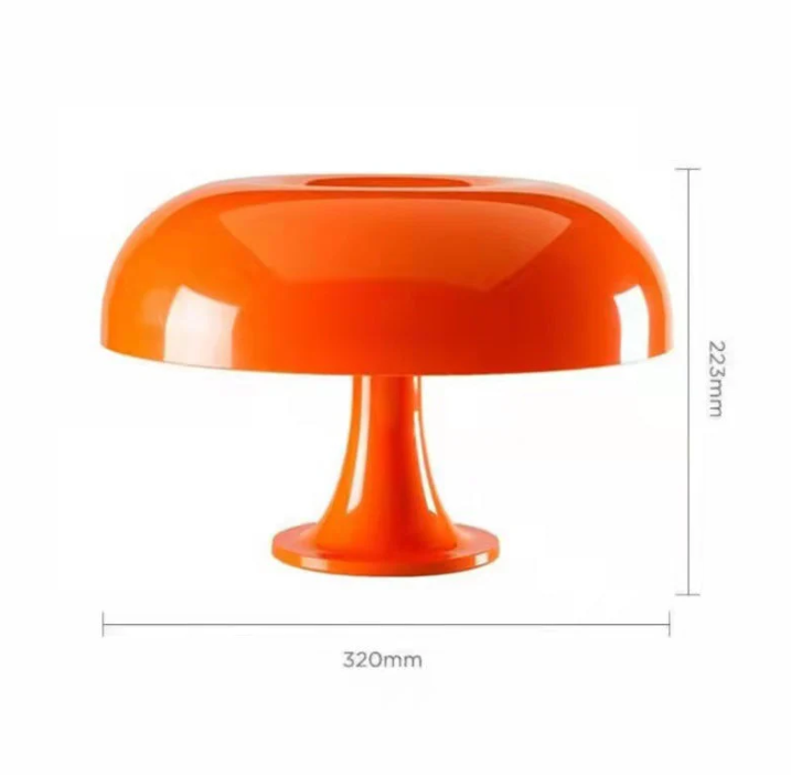Modern Designer LED Mushroom Table Lamp – Minimalistic for Bedroom &amp; Living Room