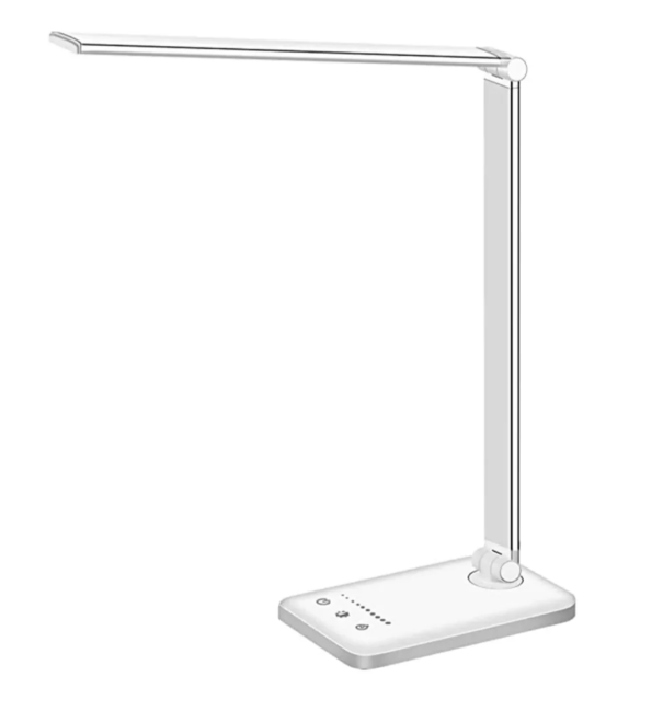 Moderna justerbar LED-bordslampa med laddfunktion