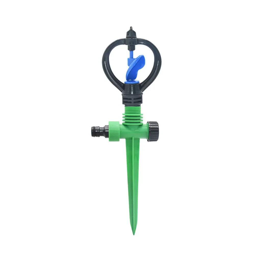 Carvallo Trädgårdssprinkler 360° vridbar | Automatisk bevattning | Vortex-dysor | 4–5 m räckvidd