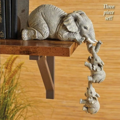 Söt Elefant Figur - Charmig Hem Dekoration