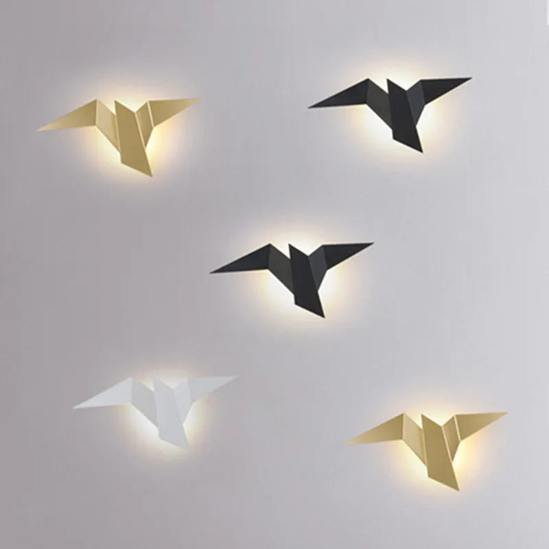 NordicLicht - Modern LED Vägglampa För Inomhusbruk | Sängkammardekoration