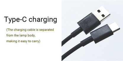 Nordisk LED Bordlampa - Uppladdningsbar Svamp Lampa