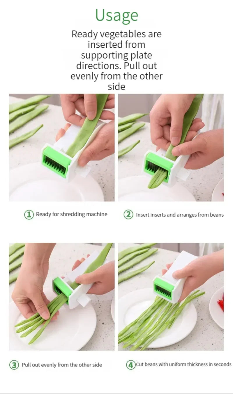 Carvallo-Schneider Frilivo | Skarp & Tidsbesparande | Rostfria blad | Mångsidig köksassistent