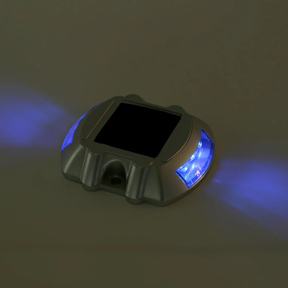 Carvallo Solar LED Vägbelysning i aluminiumtryck | IP68 Vattentät | 6 LEDs för uppfart, väg & trädgårdsstig