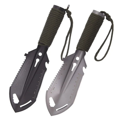Carvallo Multifunktionell Camping Spade | Ultraluftig &amp; Kompakt | För Vandring, Survival &amp; Utomhus