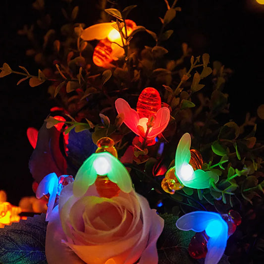 Carvallo Solarbelysning | 8 Ljuslägen | Vattentät & Solenergi | Varmvit eller Färgglad | 5–12 m Längd