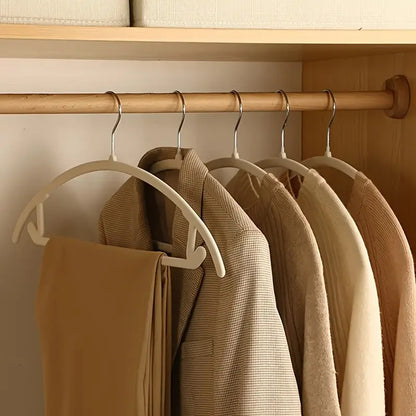 Halkfria klädhängare – 10-pack