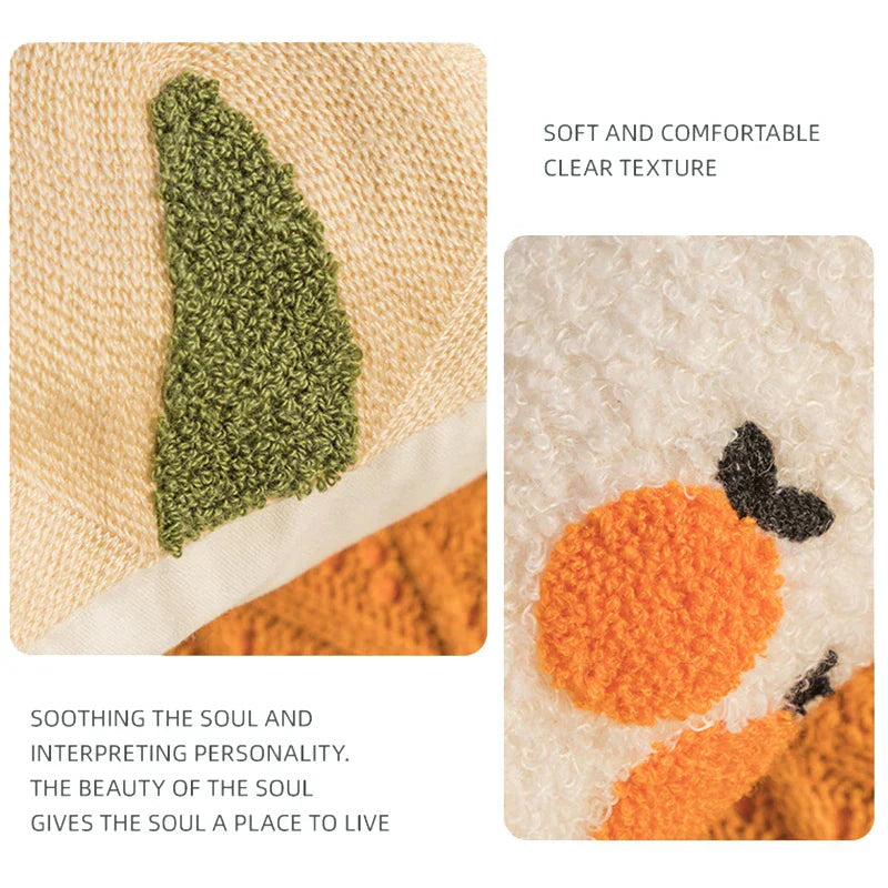 Carvallo – Jacquard Kuddöverdrag med Fina Solrosmönster