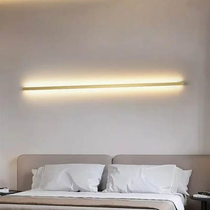 Minimal Light Bar – Nordisk LED Vägglampa i Aluminium
