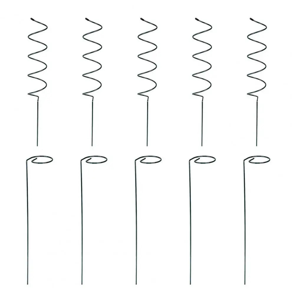 Carvallo Rankstänger Tomater Spiralstänger 10-pack | 40 cm längd | Väderbeständiga & Stabil | För klättrande växter & grönsaker