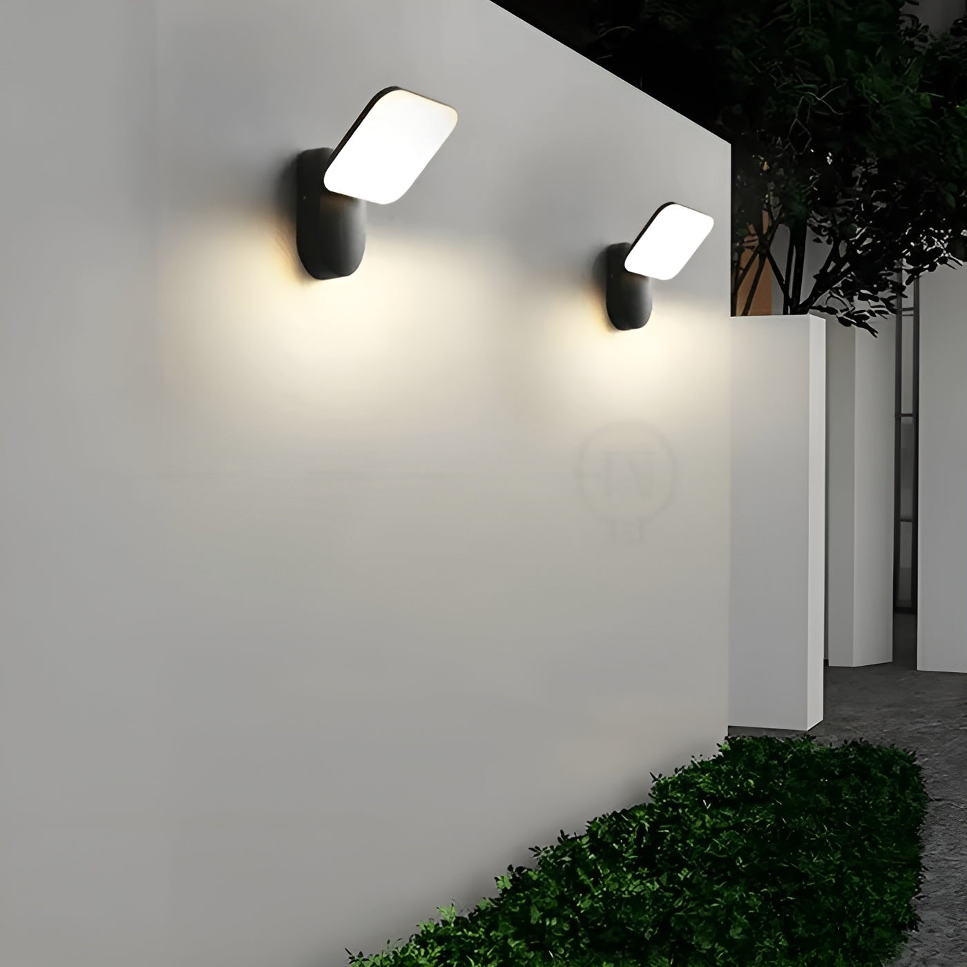 LED-vägglampa med rörelsesensor – Automatisk belysning för inomhus och utomhus