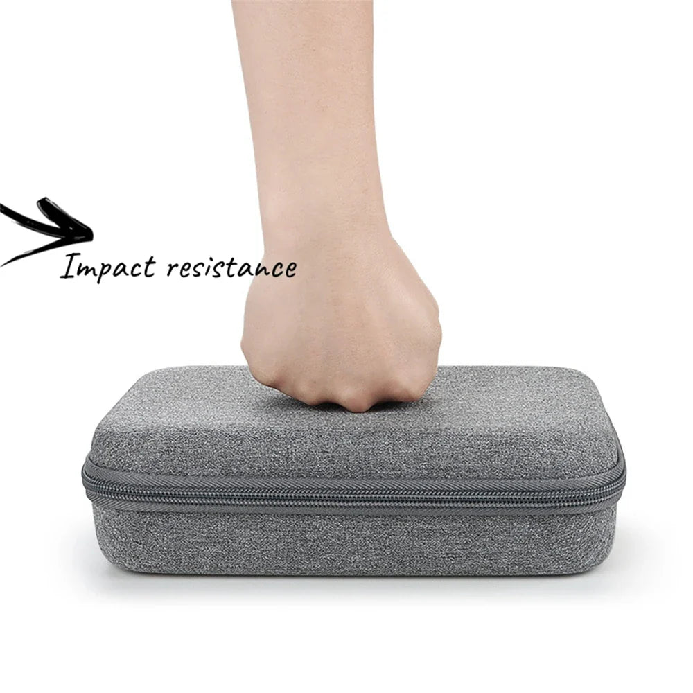 Carvallo Elektronik Organizer Väska med stor kapacitet | Stötsäker förvaring för kablar, surfplatta & tillbehör | Resefodral med airbagskydd