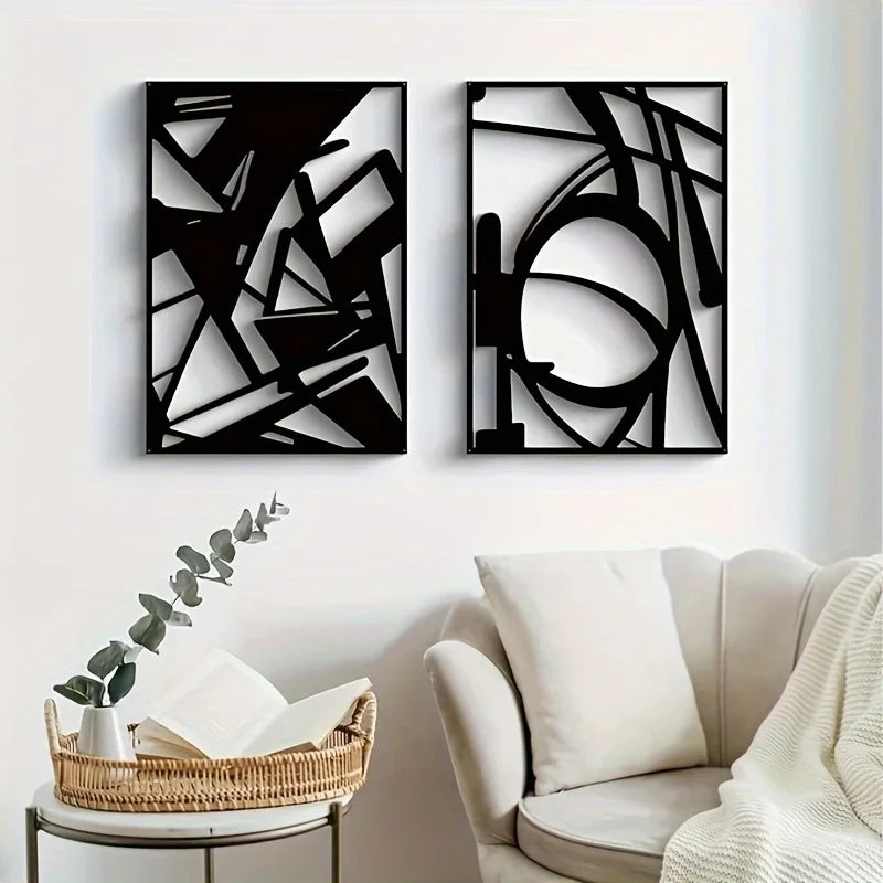 Abstract Art Väggdekoration – Fyra Delar Modern Set
