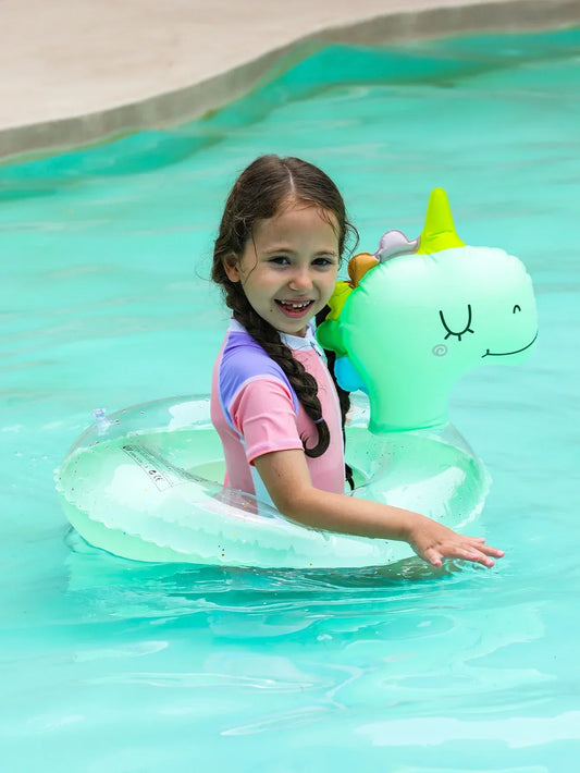 Carvallo | DinoFloat – Den uppblåsbara dinosaurie-simringen för barn