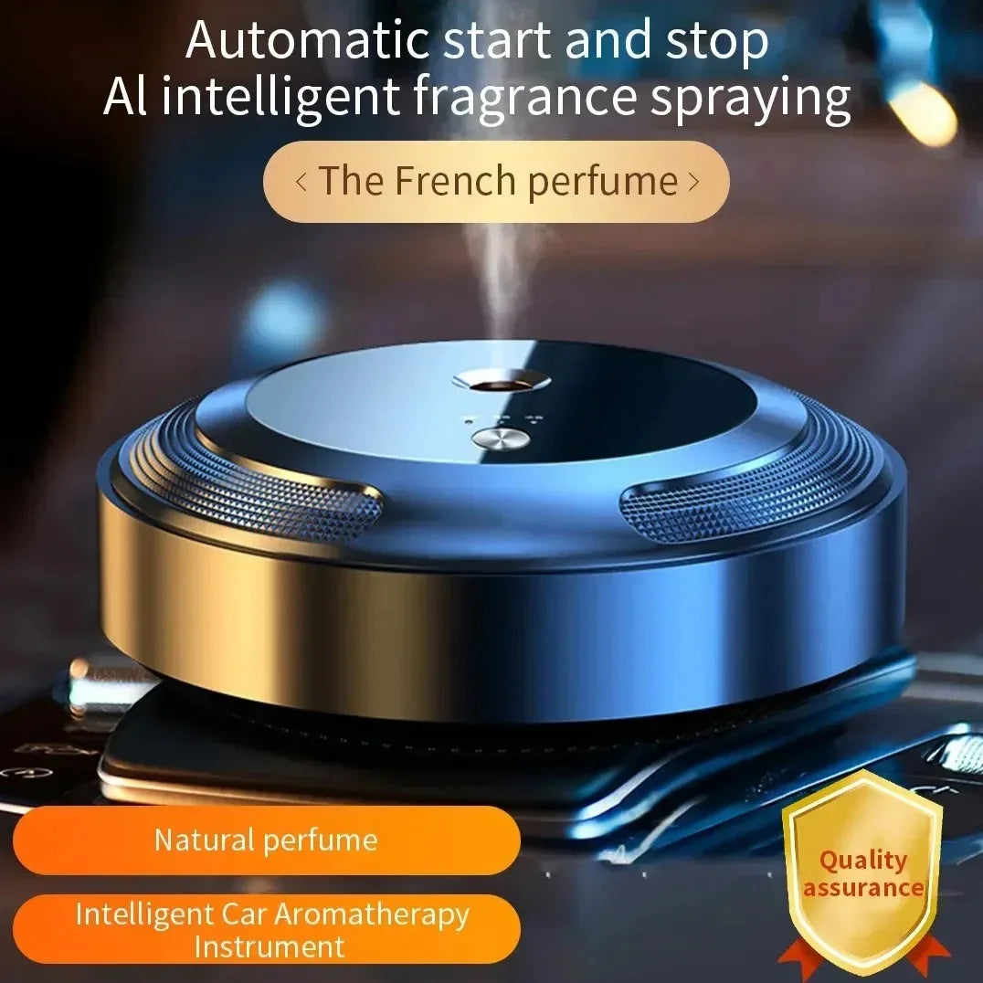 Carvallo Aroma Diffuser Set | Intelligent aromaterapienhet med 3 eteriska oljor | USB-laddning & Smart-läge