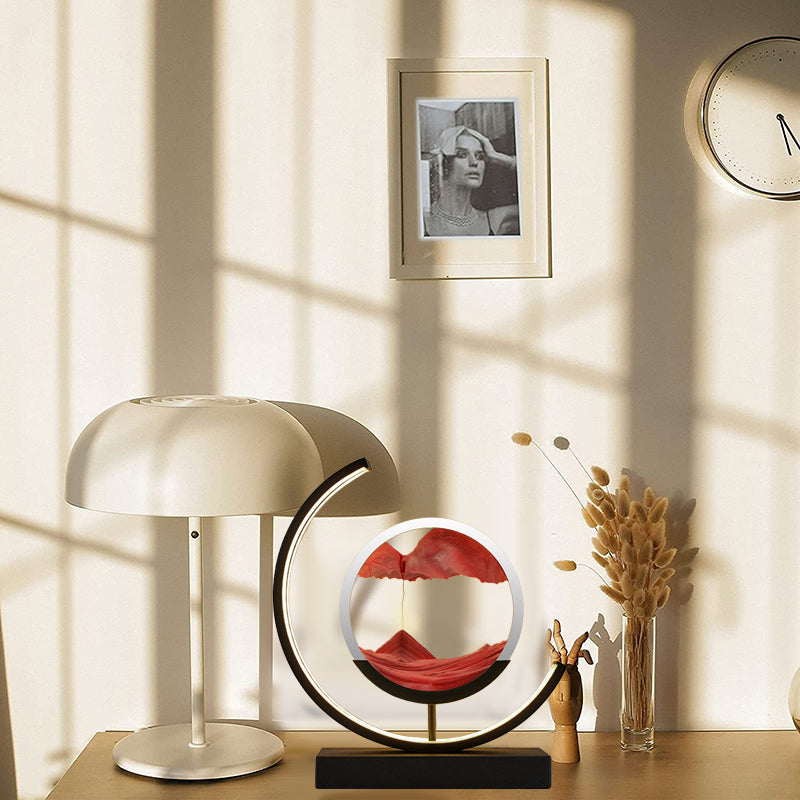 Royallure 3D Moderkapslamp - Fängslande Sandkonst för Heminredning