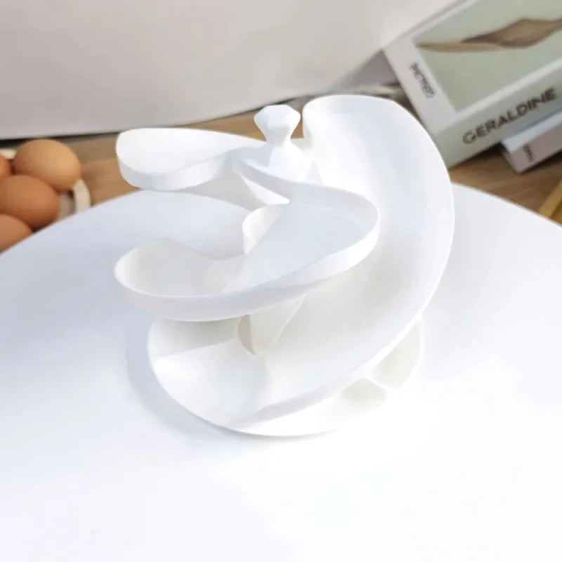 Carvallo RollEgg | Automatisk 3D-rullmekanism | Platsbesparande organizer | För upp till 18 ägg