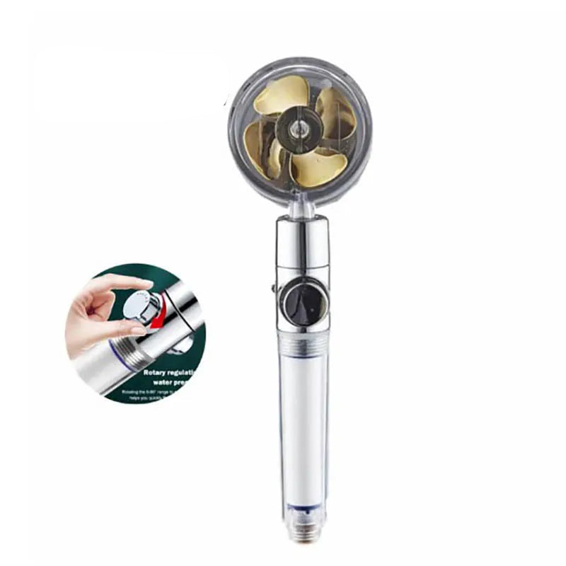 360° Swiveling Showerhead With Water Saving &amp; High Pressure Function