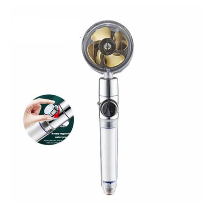 360° Swiveling Showerhead With Water Saving &amp; High Pressure Function