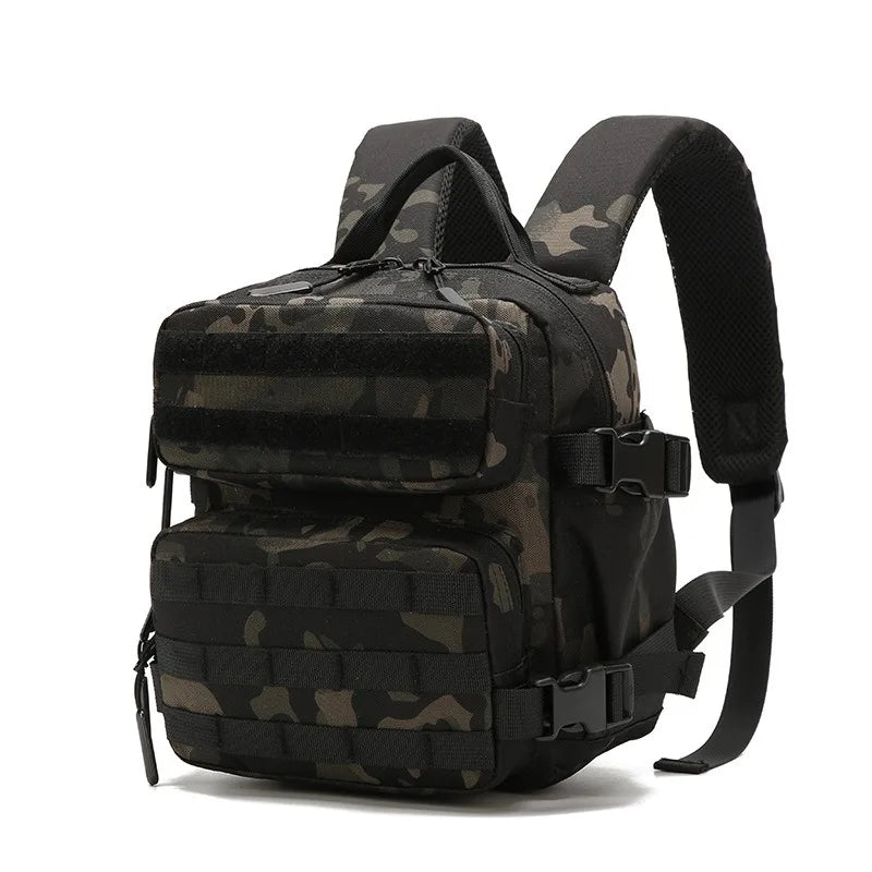 Carvallo Mini-ryggsäck 9L | MOLLE-utomhusryggsäck | Kompakt &amp; Hållbar | För vandring, camping &amp; EDC
