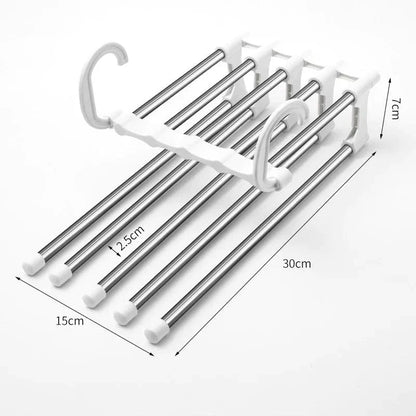 FlexiHanger - Platsbesparande Klädesorganisatör