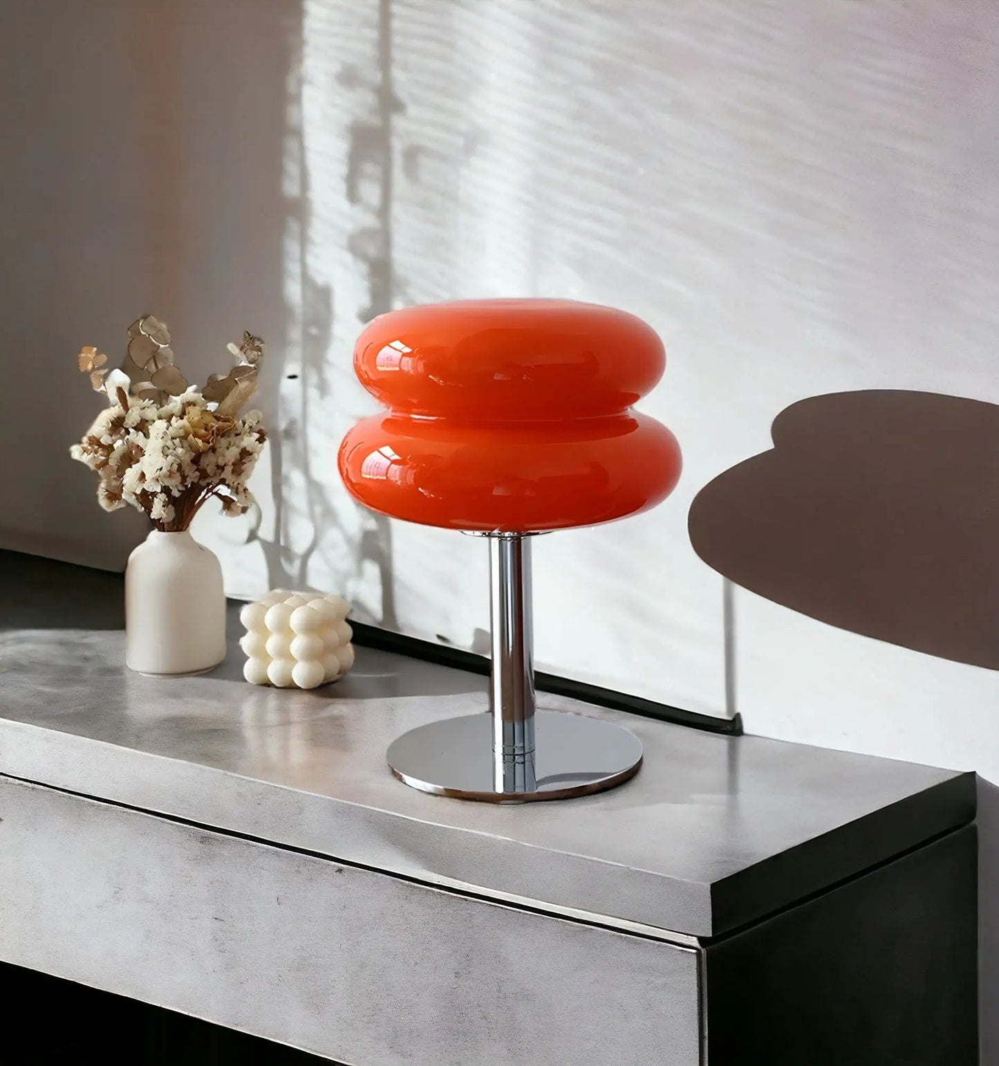 Jolie Bordslampa – Macaron Glaslampa med Elegant Design