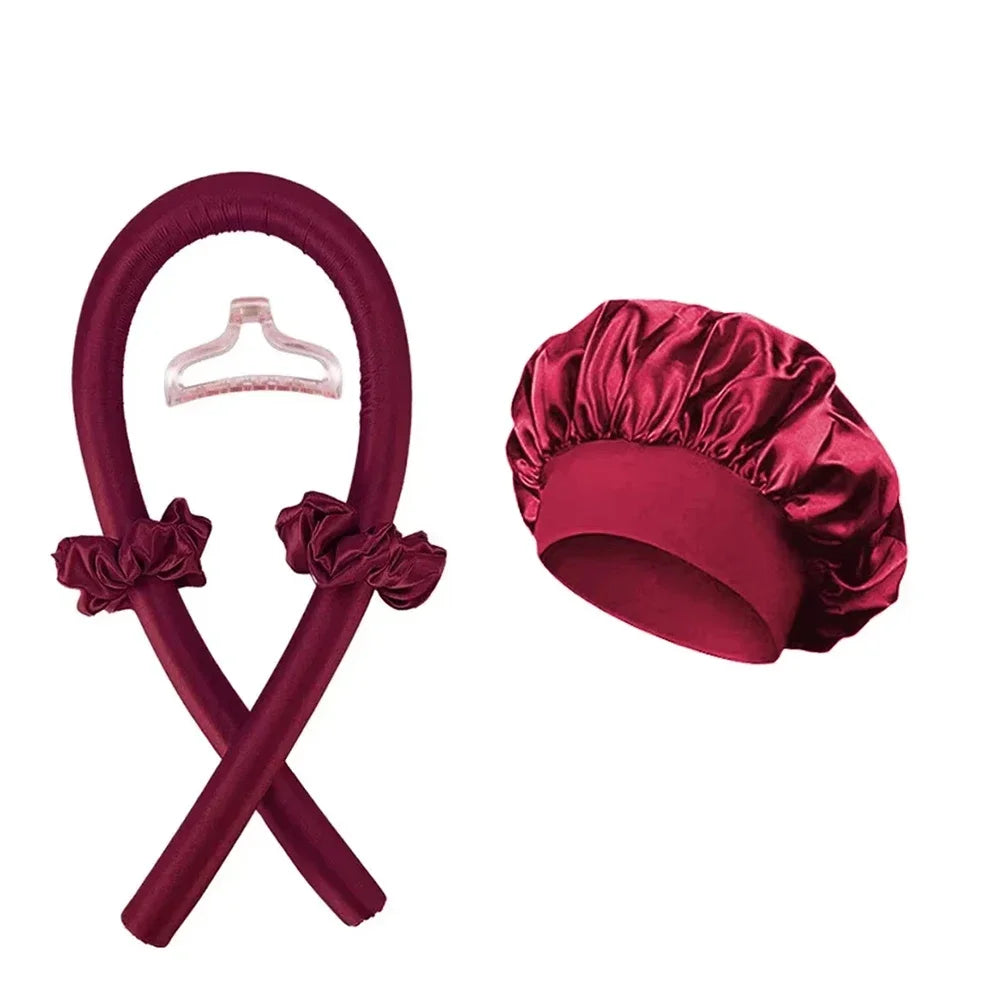 Carvallo Lockenband Curleva Soft | 100 cm Skumstav | För Naturliga Lockar Över Natten | Utan Hårskador