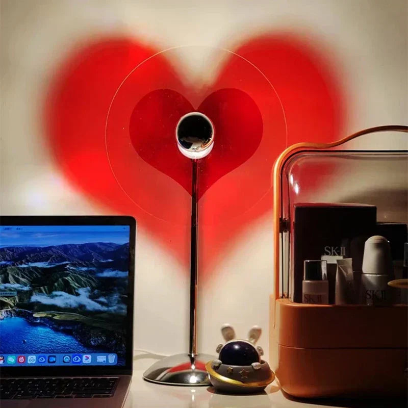 RomanticGlow - LED Projektor-lampa med Varm Stämningsbelysning