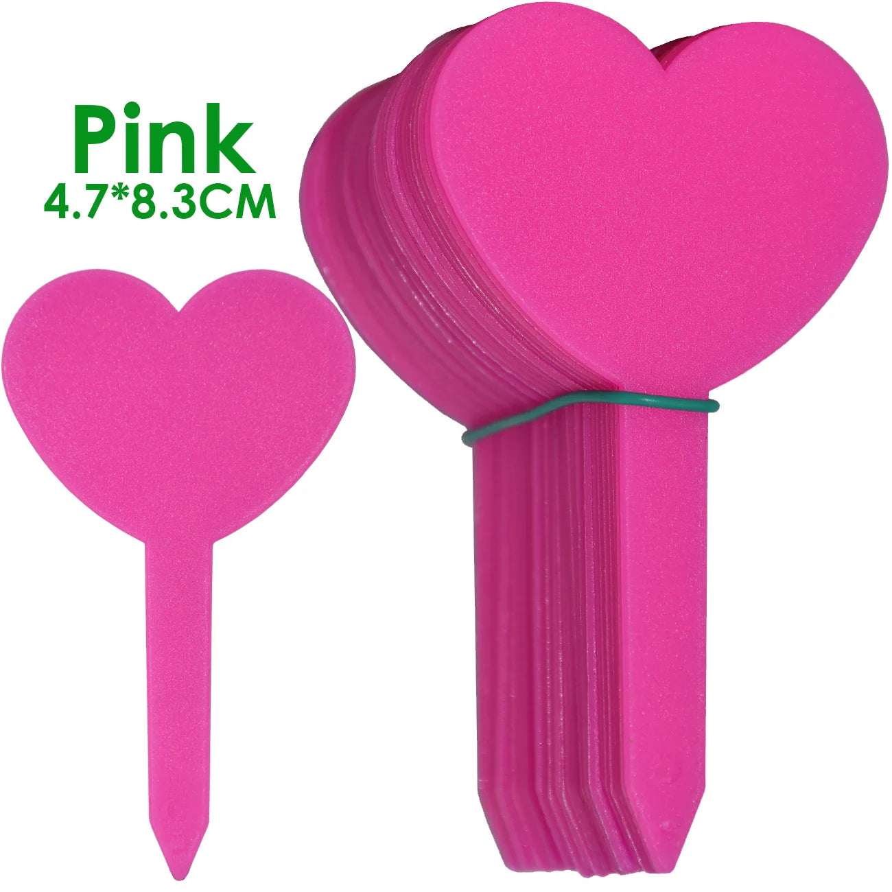 Carvallo Trädgårdsetiketter | 50 stycken | Vattentäta växtskyltar i plast | Återanvändbara | För krukor, rabatter & frön