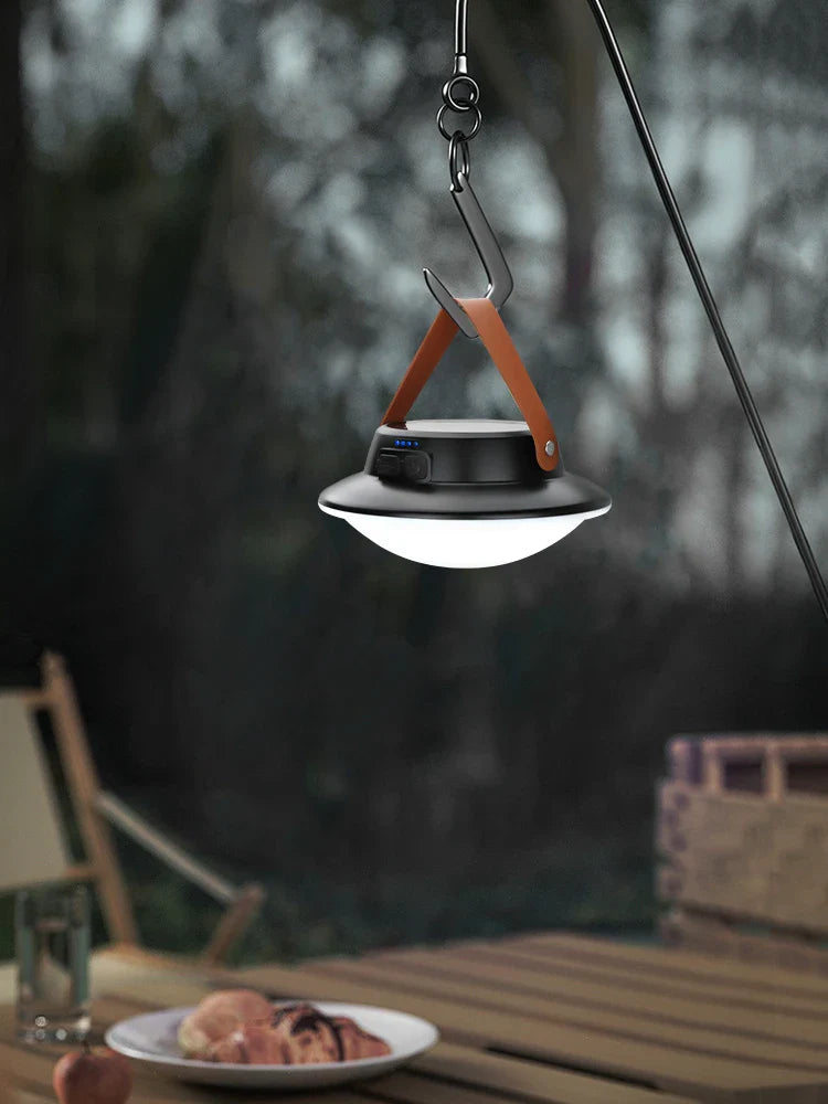 Carvallo Campinglampa LumiCamp Pro | 3 Ljuslägen | Uppladdningsbar & Vattentät | För Utomhus & Nödfall