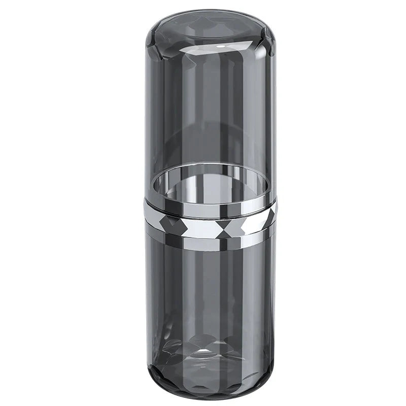 Carvallo Reserach-tandborstskålen med tandborstbox | 2-i-1 förvaringsbehållare för tandborste & munskölj | Ideal för resor