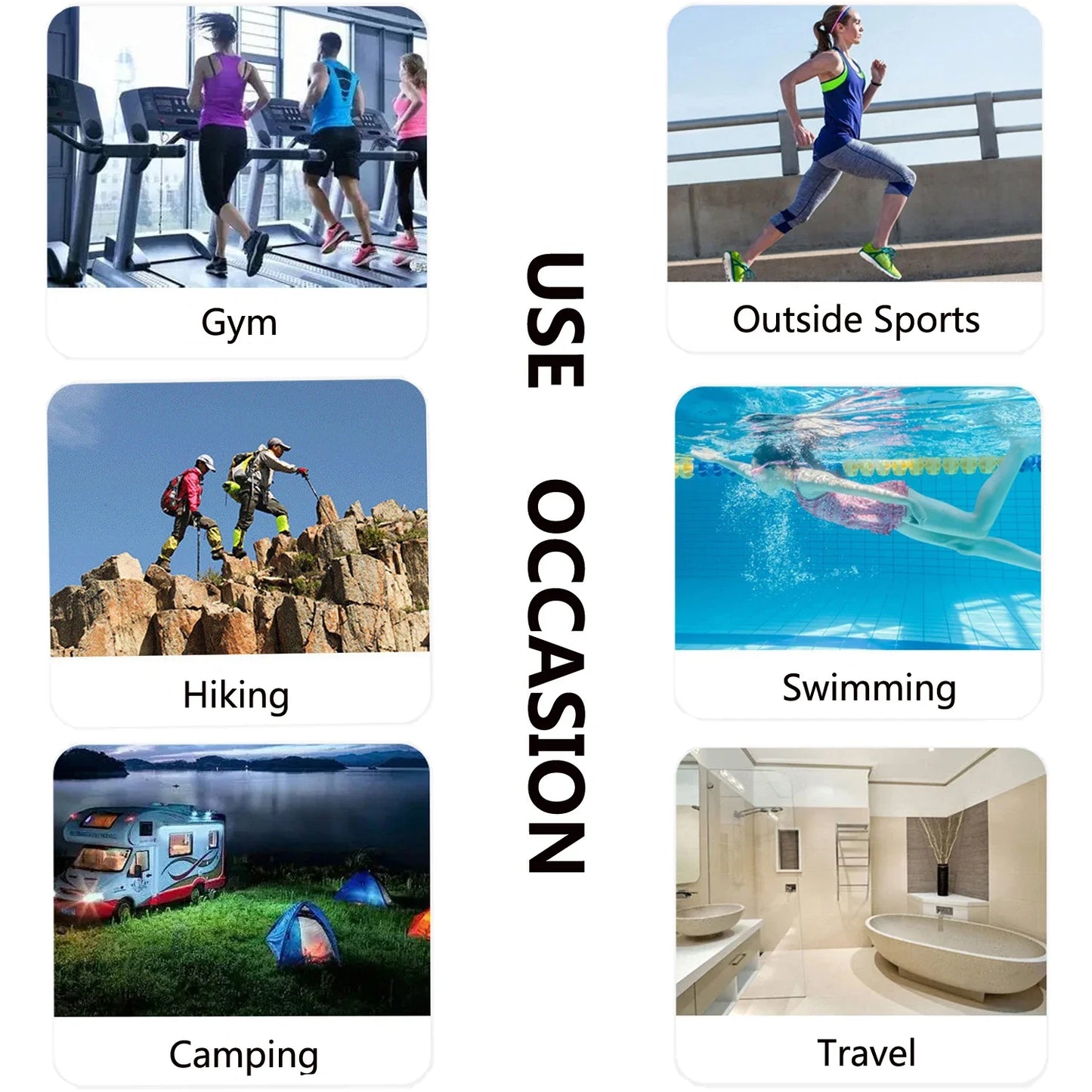 Carvallo Handduk DryWave Pro | Snabbtorkande & Ultralar | 40×80 cm | För Sport, Resor & Strand