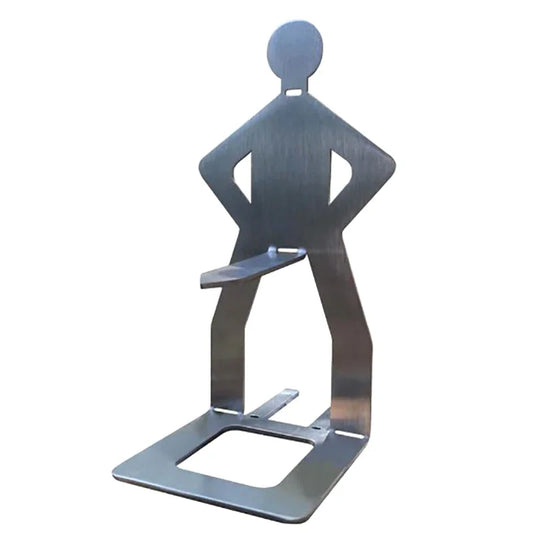 Carvallo HotDogHero Rolig korvgrillhållare i rostfritt stål | Humanoid design | För BBQ, camping och picknick