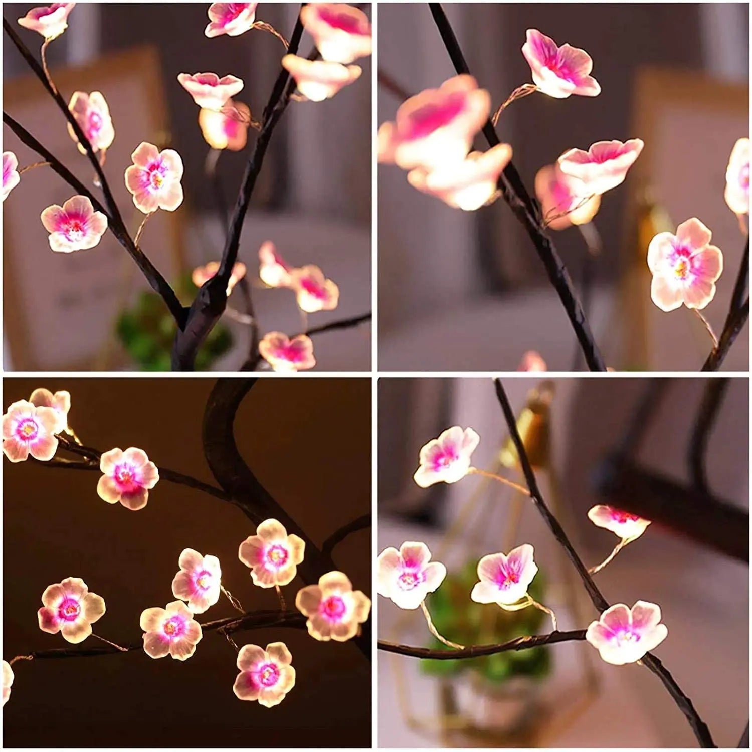 ZenGlow - LED Bonsai Träd Lampa, Dekorativ Bordslampa för Vardagsrum &amp; Sovrum