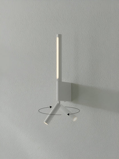 AetherArc Lampa - Justerbar 360-graders rotationsvägglampa