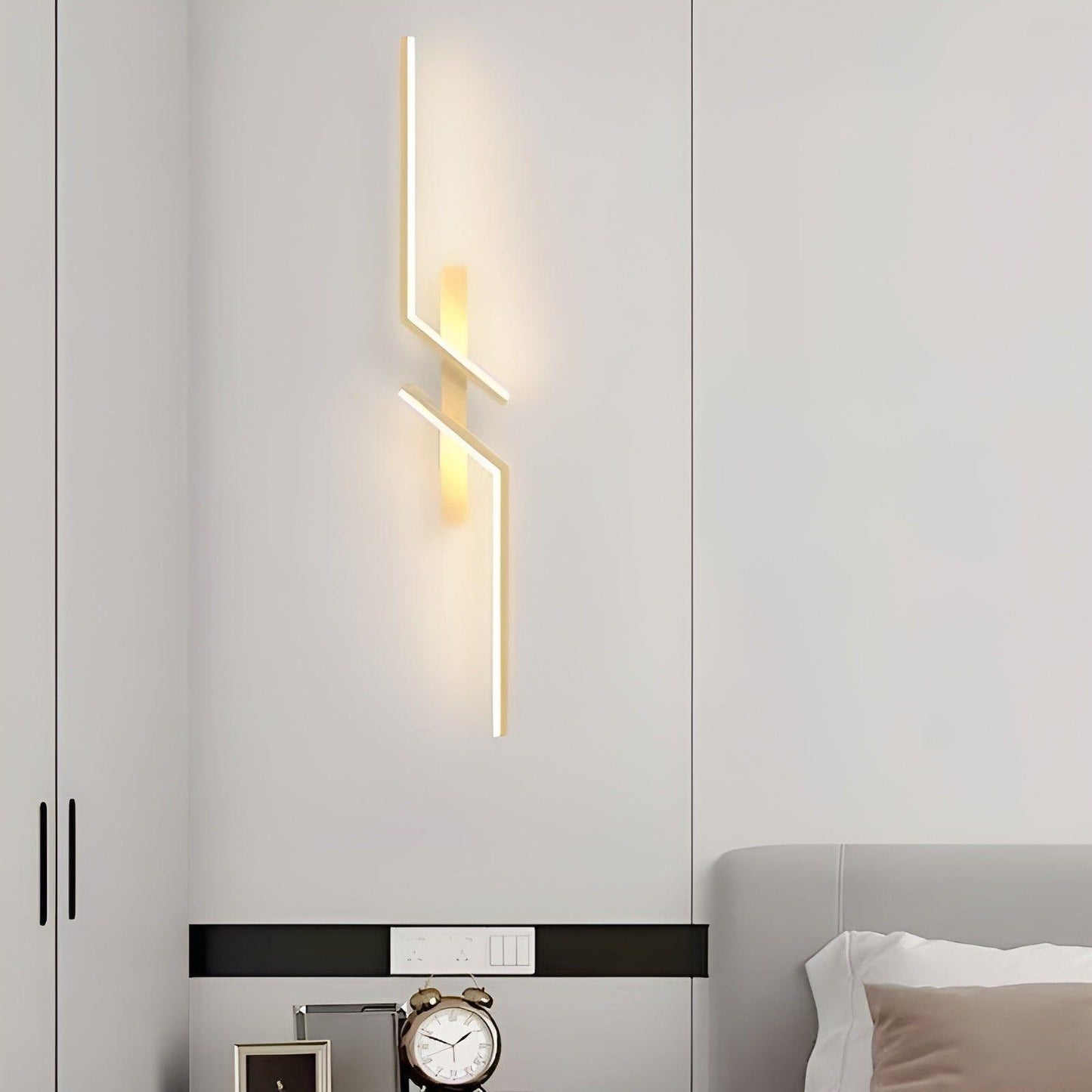 ModernLine Light - Modern minimalist background decoration LED wall lamp