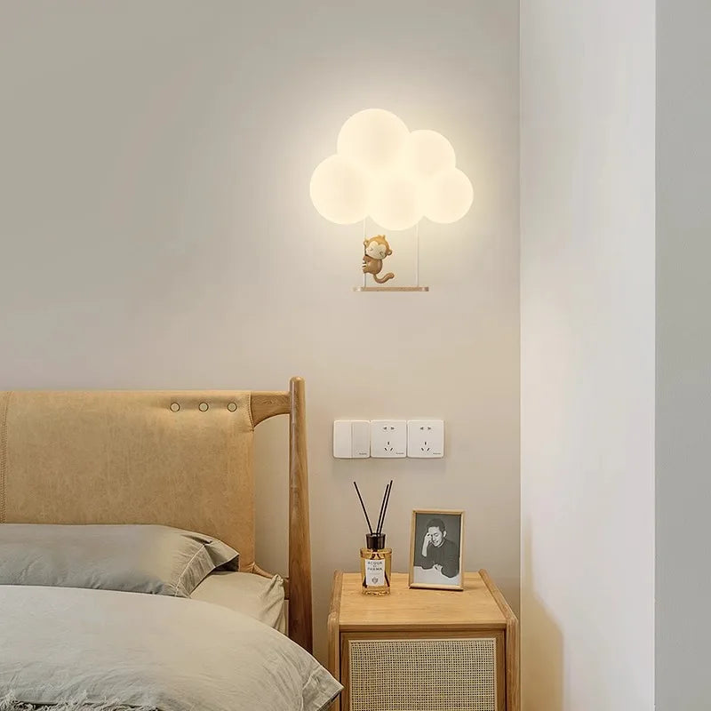 CloudLight - LED Vägglampa Barnrum Belysning