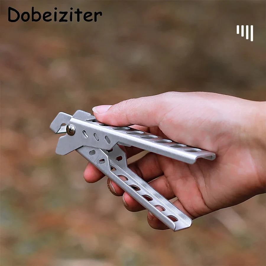 Carvallo Topf- och Pannhandtag | Halkfri Hållare | Värmebeständig & Kompakt | För Camping & Utomhuskök