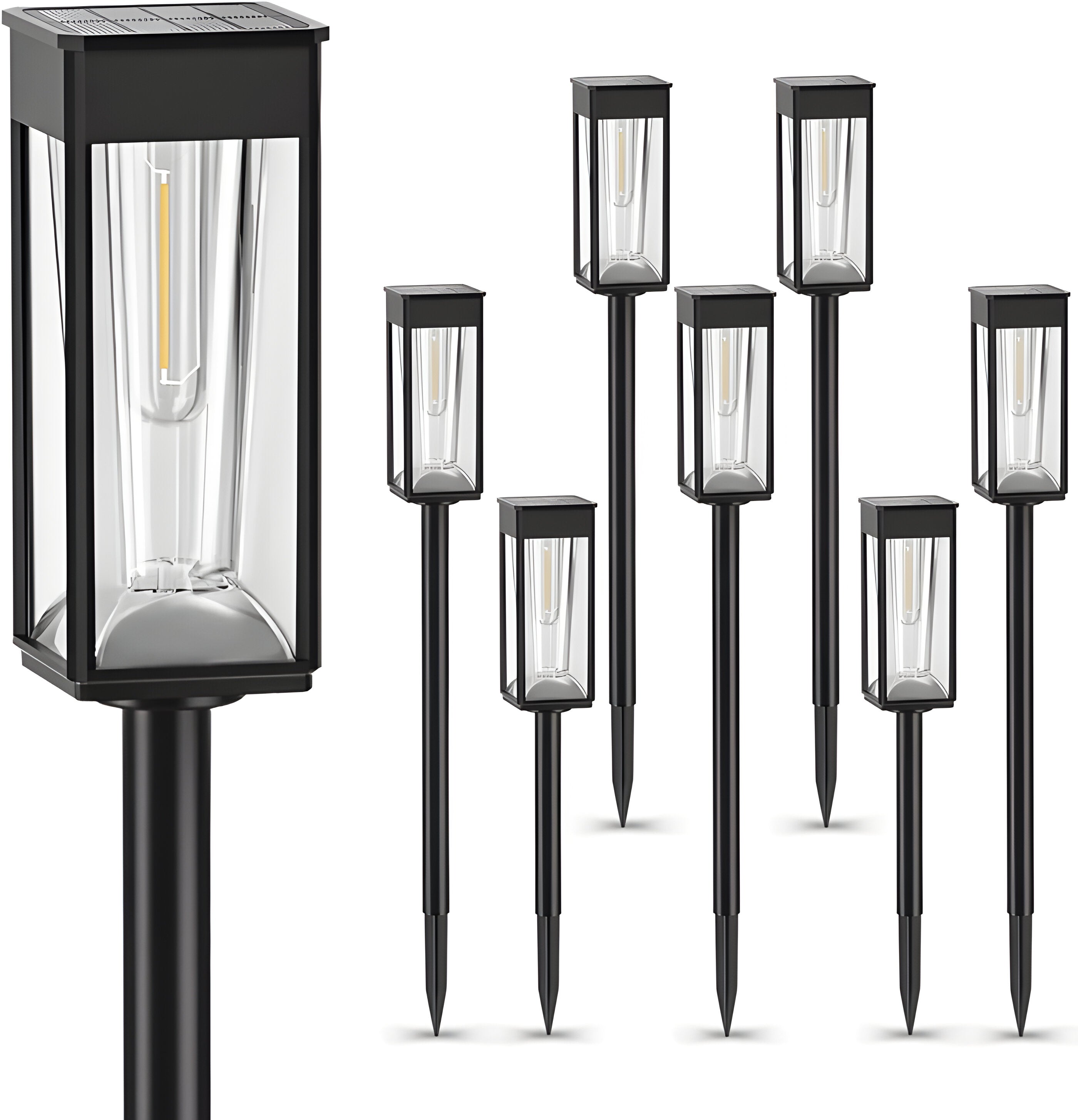 BrightBound Light – Solcellsdrivna LED-trädgårdslampor för utomhusbruk