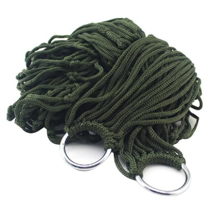 Carvallo Mesh Hängematt | Ultralätt Nylon nät | Bärbar &amp; Andningsbar | För Trädgård, Camping &amp; Resor