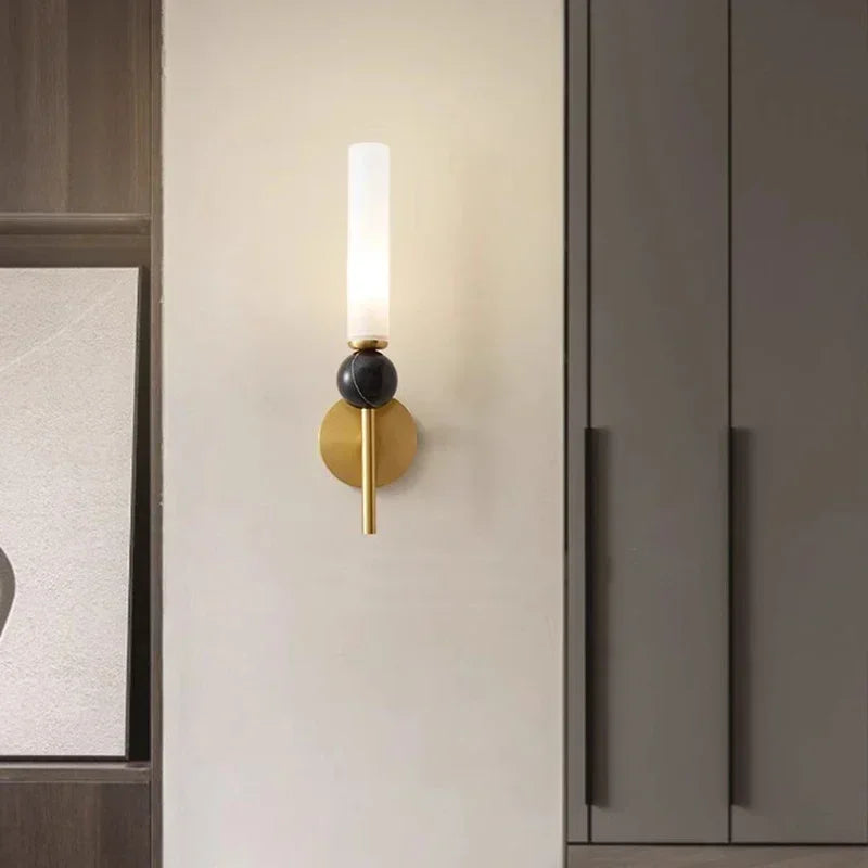 Jivex | Vägglampa av marmor i lyxig minimalistisk stil